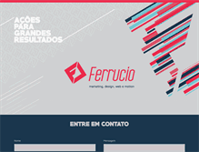 Tablet Screenshot of ferrucio.com.br